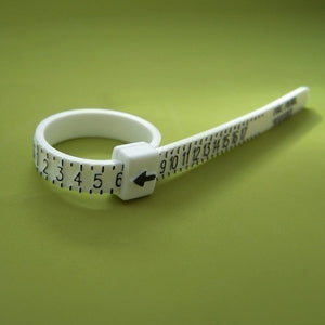 Ring Sizer - Plastic Ring Size Finder