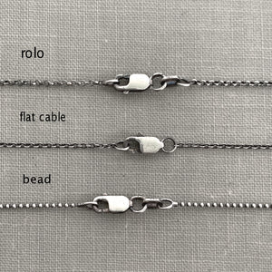 Small Rose Cut Labradorite Star Pendant or Necklace
